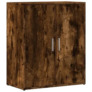 Dressoir 60x31x70 cm bewerkt hout gerookt eikenkleurig Dressoir 60x31x70 cm bewerkt hout gerookt eikenkleurig