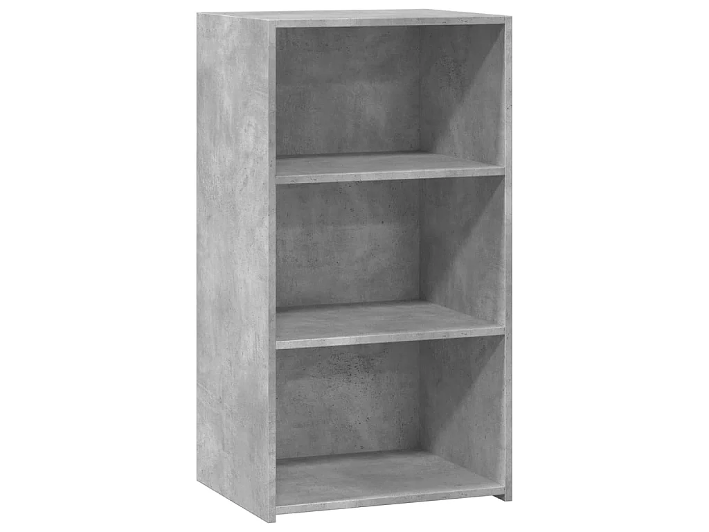 Dressoir 50x41x93 cm bewerkt hout betongrijs