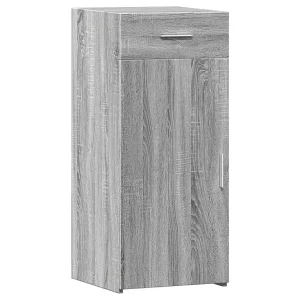 Dressoir 40×42,5×93 cm bewerkt hout grijs sonoma eikenkleur Dressoir 40×42,5×93 cm bewerkt hout grijs sonoma eikenkleur
