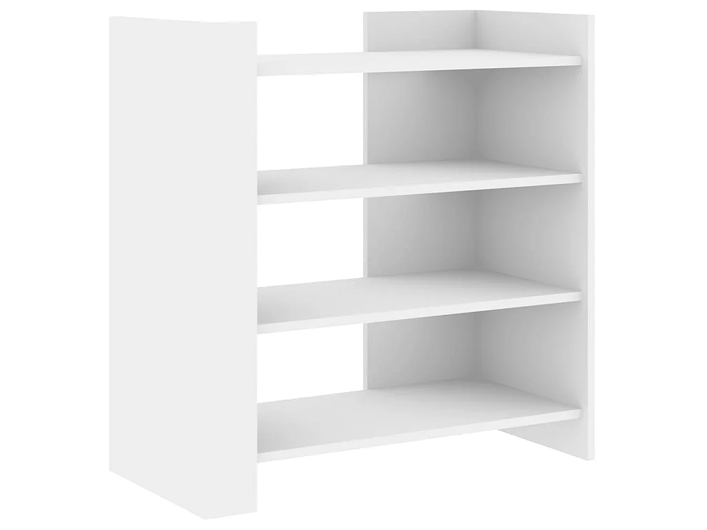 Dressoir 73,5x35x75 cm bewerkt hout wit