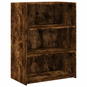 Dressoir 70x41x93 cm bewerkt hout gerookt eikenkleurig Dressoir 70x41x93 cm bewerkt hout gerookt eikenkleurig