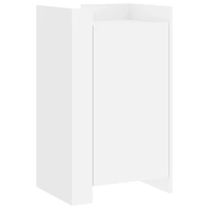 Dressoir 45x35x75 cm bewerkt hout wit Dressoir 45x35x75 cm bewerkt hout wit