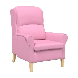 Fauteuil Roze 76 x 94 x 102 cm Stof Fauteuil Roze 76 x 94 x 102 cm Stof