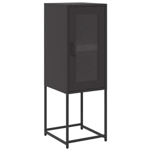 Dressoir 36x39x107 cm koudgewalst staal zwart Dressoir 36x39x107 cm koudgewalst staal zwart