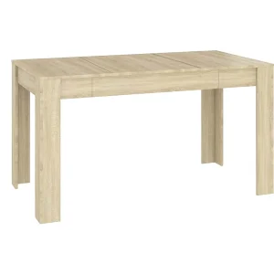 Eettafel 140×74,5×76 cm spaanplaat sonoma eikenkleurig Eettafel 140×74,5×76 cm spaanplaat sonoma eikenkleurig