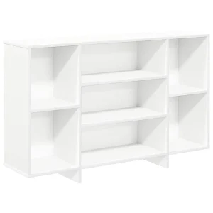Dressoir 120x30x75 cm bewerkt hout wit Dressoir 120x30x75 cm bewerkt hout wit