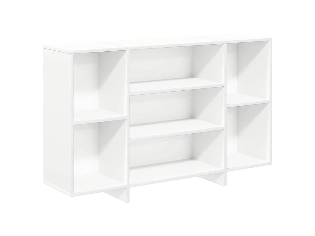 Dressoir 120x30x75 cm bewerkt hout wit