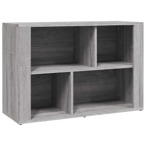 Dressoir 80x30x54 cm bewerkt hout grijs sonoma eikenkleurig Dressoir 80x30x54 cm bewerkt hout grijs sonoma eikenkleurig