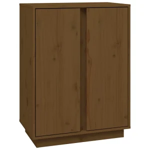 Dressoir 60x35x80 cm massief grenenhout honingbruin Dressoir 60x35x80 cm massief grenenhout honingbruin
