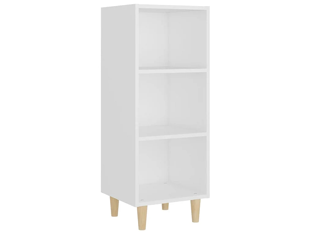 Dressoir 34,5x32,5x90 cm bewerkt hout wit
