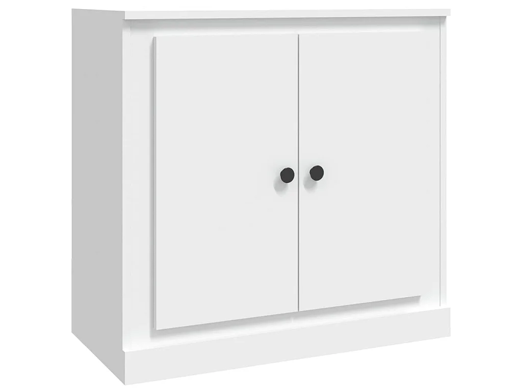 Dressoir 70x35,5x67,5 cm bewerkt hout wit