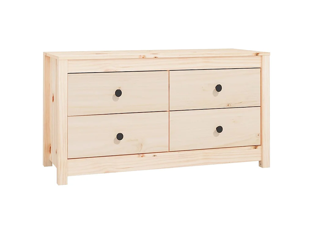 Dressoir 100x40x54 cm massief grenenhout