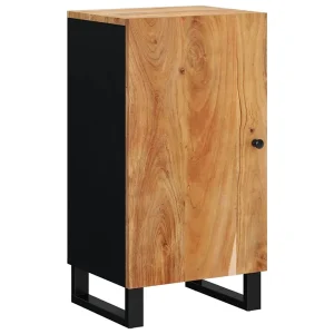 Dressoir met deur 40x31x75 cm massief acaciahout Dressoir met deur 40x31x75 cm massief acaciahout