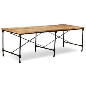 Eettafel 240 cm massief mangohout Eettafel 240 cm massief mangohout