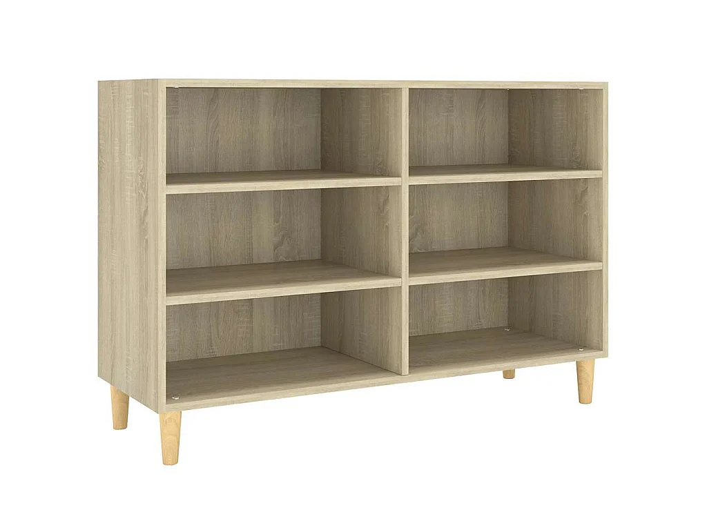 Dressoir 103,5x35x70 cm bewerkt hout sonoma eikenkleurig