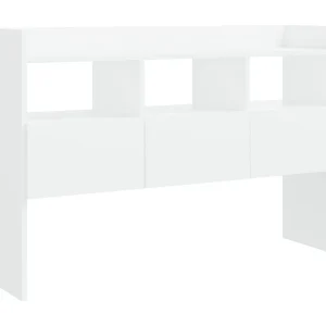 Dressoir 105x30x70 cm bewerkt hout wit