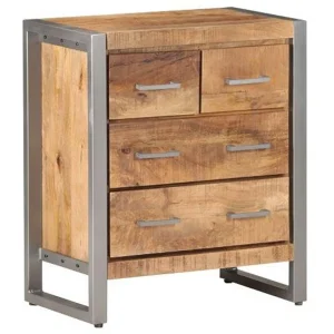 Dressoir 60x35x70 cm ruw mangohout Dressoir 60x35x70 cm ruw mangohout