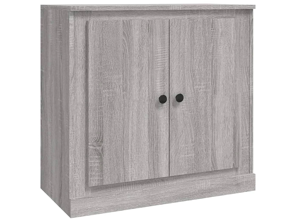 Dressoir 70x35,5x67,5 cm bewerkt hout grijs sonoma eikenkleurig