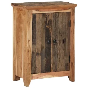 Dressoir 55x33x75 cm massief acaciahout en gerecycled hout Dressoir 55x33x75 cm massief acaciahout en gerecycled hout