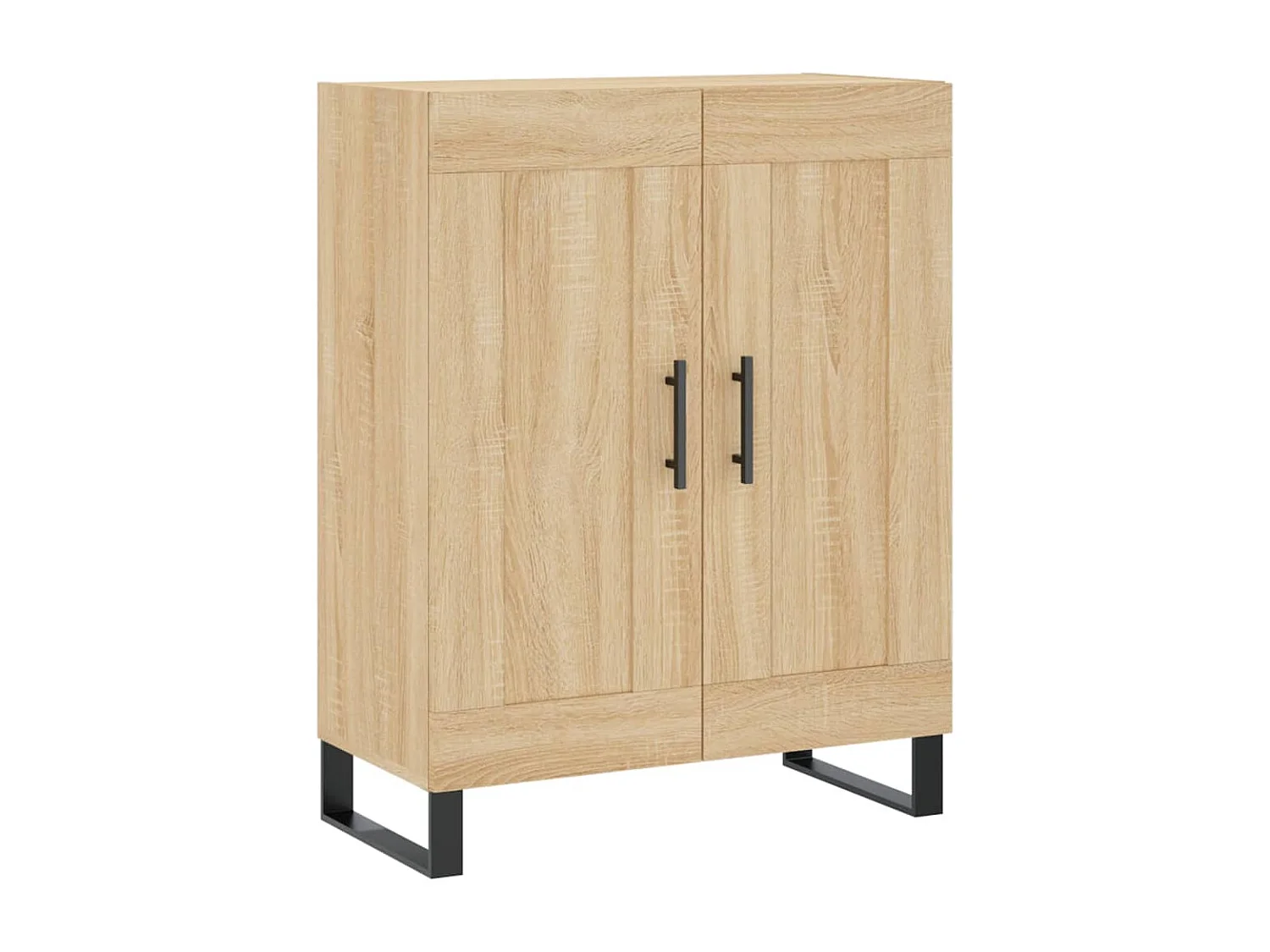 Dressoir 69,5x34x90 cm bewerkt hout sonoma eikenkleurig