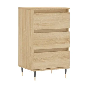 Dressoir 40x35x70 cm bewerkt hout sonoma eikenkleurig Dressoir 40x35x70 cm bewerkt hout sonoma eikenkleurig
