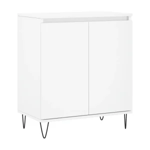 Dressoir 60x35x70 cm bewerkt hout wit Dressoir 60x35x70 cm bewerkt hout wit