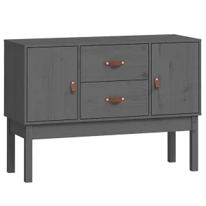 Dressoir 110x40x78 cm massief grenenhout grijs Dressoir 110x40x78 cm massief grenenhout grijs