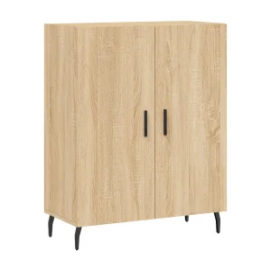 Dressoir 69,5x34x90 cm bewerkt hout sonoma eikenkleurig Dressoir 69,5x34x90 cm bewerkt hout sonoma eikenkleurig
