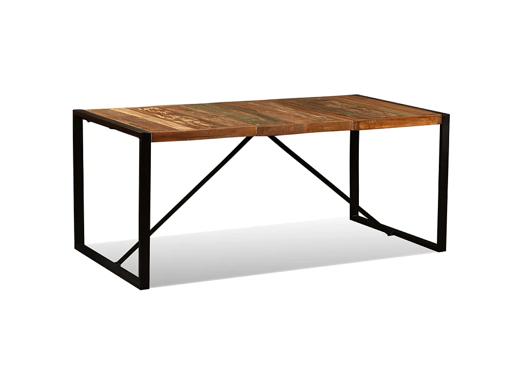 Eettafel 180 cm massief gerecycled hout