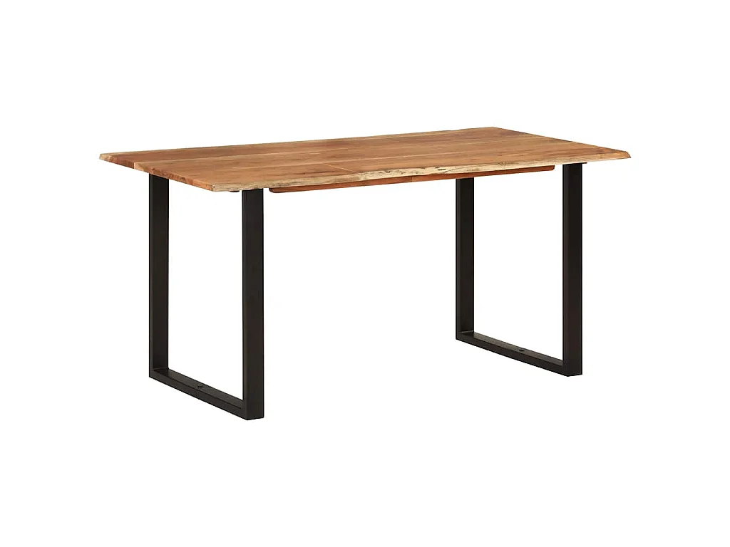 Eettafel 154x80x76 cm massief acaciahout