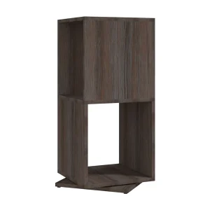 Draaikast 34,5×34,5×75,5 cm spaanplaat grijs en sonoma eiken Draaikast 34,5×34,5×75,5 cm spaanplaat grijs en sonoma eiken