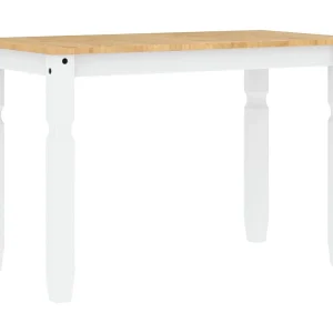 Eettafel Corona 112x60x75 cm massief grenenhout wit Eettafel Corona 112x60x75 cm massief grenenhout wit