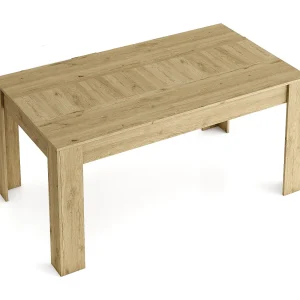Eettafel 140cm uitschuifbaar 200cm, kleur Naturale Eettafel 140cm uitschuifbaar 200cm, kleur Naturale
