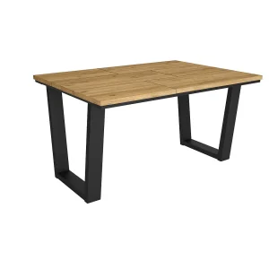 Eettafel, 140x90x74cm, Voor 6 personen, Dining Table, Eiken Eettafel, 140x90x74cm, Voor 6 personen, Dining Table, Eiken