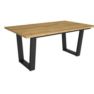 Eettafel, 167x90x74cm, Voor 8 personen, Dining Table, Eiken Eettafel, 167x90x74cm, Voor 8 personen, Dining Table, Eiken