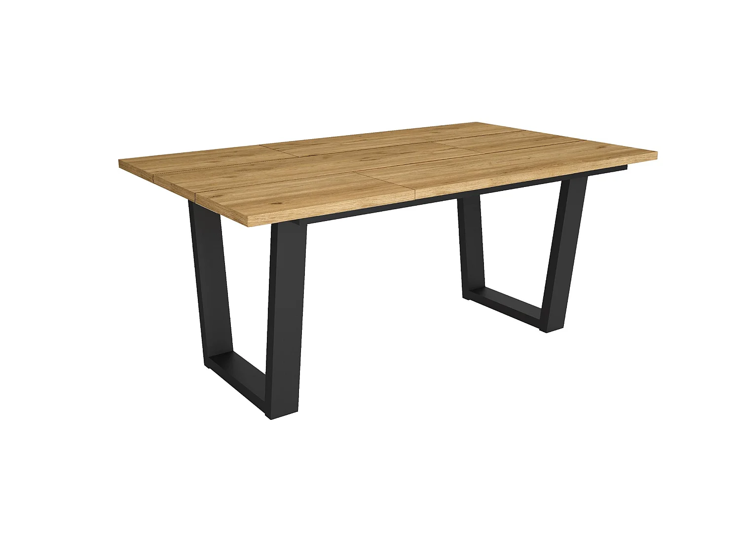 Eettafel, 167x90x74cm, Voor 8 personen, Dining Table, Eiken