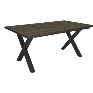 Eettafel, 167x90x74cm, Voor 8 personen, Dining Table, Donkere eik Eettafel, 167x90x74cm, Voor 8 personen, Dining Table, Donkere eik