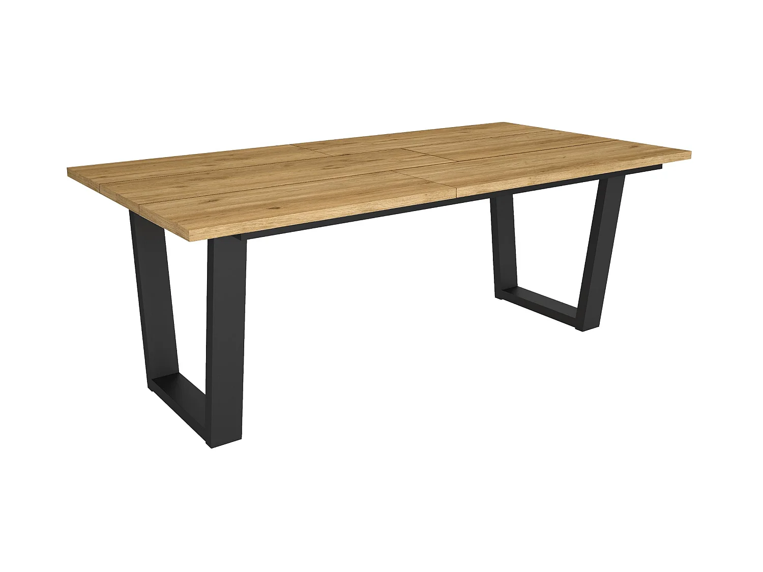 Eettafel, 194x90x74cm, Voor 10 personen, Dining Table, Eiken