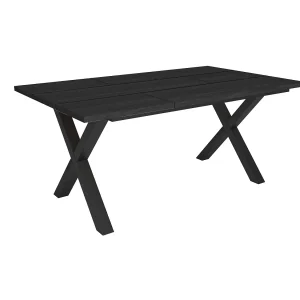 Eettafel, 167x90x74cm, Voor 8 personen, Dining Table, Zwart Eettafel, 167x90x74cm, Voor 8 personen, Dining Table, Zwart