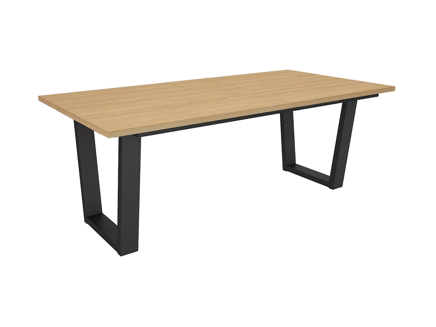 Eettafel, 194x90x74cm, Voor 10 personen, Dining Table, Eiken soft