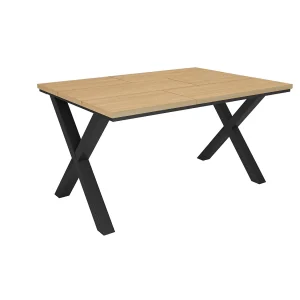 Eettafel, 140x90x74cm, Voor 6 personen, Dining Table, Eiken soft Eettafel, 140x90x74cm, Voor 6 personen, Dining Table, Eiken soft