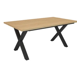 Eettafel, 167x90x74cm, Voor 8 personen, Dining Table, Eiken soft Eettafel, 167x90x74cm, Voor 8 personen, Dining Table, Eiken soft