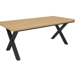 Eettafel, 194x90x74cm, Voor 10 personen, Dining Table, Eiken soft Eettafel, 194x90x74cm, Voor 10 personen, Dining Table, Eiken soft