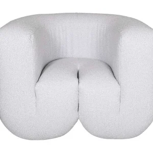 Fauteuil 100x75x85 cm lichtgrijs nua Fauteuil 100x75x85 cm lichtgrijs nua