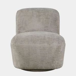 Fauteuil 67,5x76x77,5 cm Grijs Beige Leith LET74G Fauteuil 67,5x76x77,5 cm Grijs Beige Leith LET74G