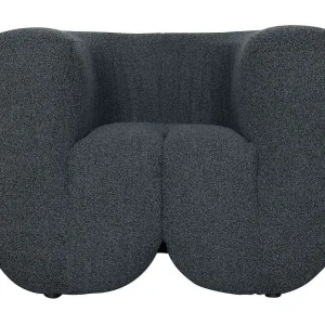 Fauteuil 100x75x85 cm donkergrijs Nua N88-100-6 Fauteuil 100x75x85 cm donkergrijs Nua N88-100-6