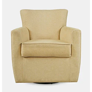 Fauteuil 82,5x90x77 cm geel Leith LET72Y