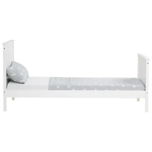 Eenpersoonsbed 98×208 cm wit shaker stijl Eenpersoonsbed 98×208 cm wit shaker stijl