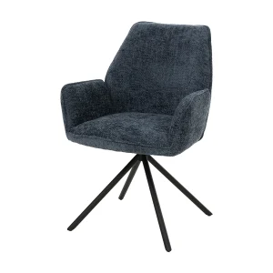 Eetkamerstoel MCW-G67, donkerblauw Eetkamerstoel MCW-G67, donkerblauw