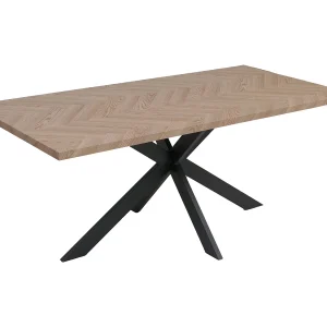 Eettafel MCW-O55,  licht eikenlook